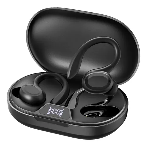 [6290132595220] Auricular Bluetooth 5.4 Doble Seisa EJ-B6125 con Base Cargadora