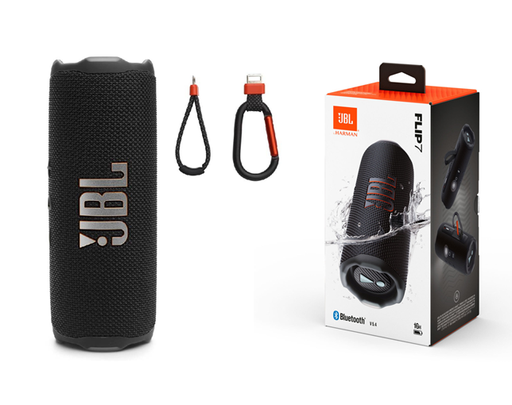 [1200130019364] Parlante Portatil Bluetooth JBL Flip 7 Negro (ORIGINAL)