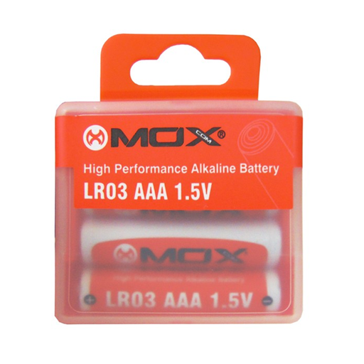 [505387] Pila Alcalina AAA Mox pack x4 LR03 1,5v