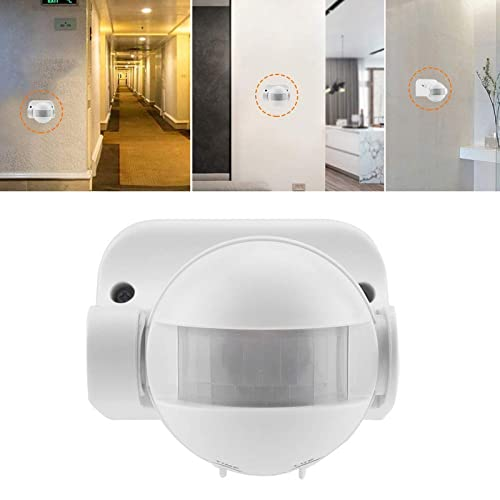 [7170972989122] Sensor Detector de Movimiento Infrarrojo 180°