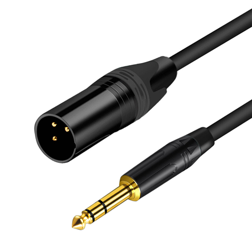 [CB184] Cable Canon Macho a Plug Stereo 6.35 3m CB184