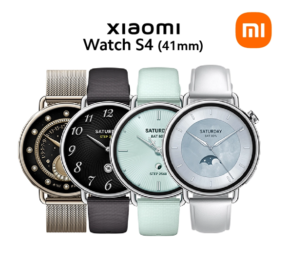 [6932554430580] Reloj Pulsera Smartwatch con GPS Xiaomi Watch S4 M2502W1 Negro ORIGINAL 41mm