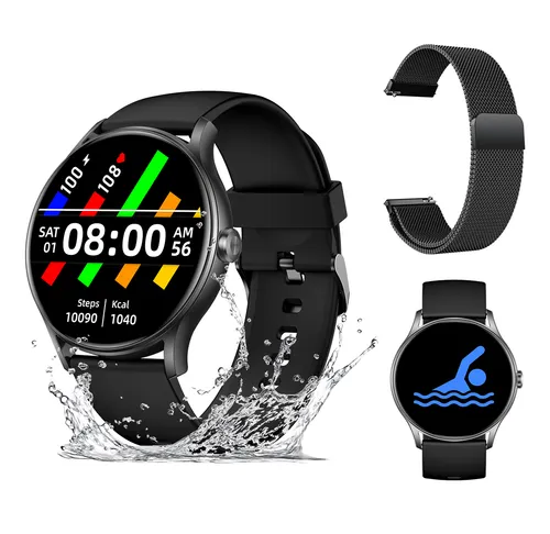 [505437] Reloj Pulsera Smartwatch Imiki TG1 Negro + Malla Magnetica