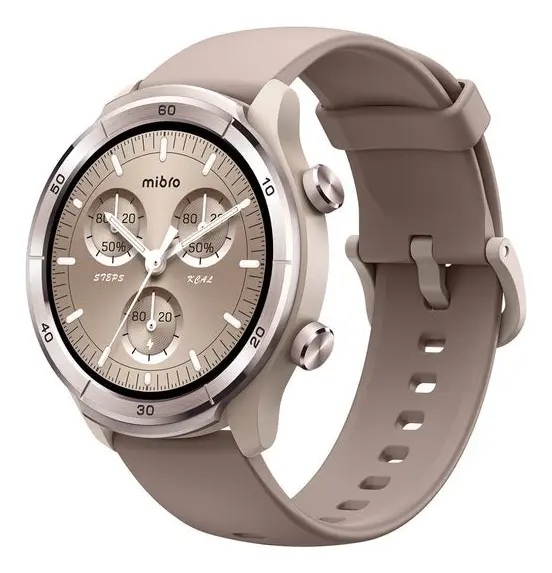 [6976367680794] Reloj Pulsera Smartwatch Mibro Watch A3 GPS XPAW022 1,39" Crema -Ecosistema Xiaomi