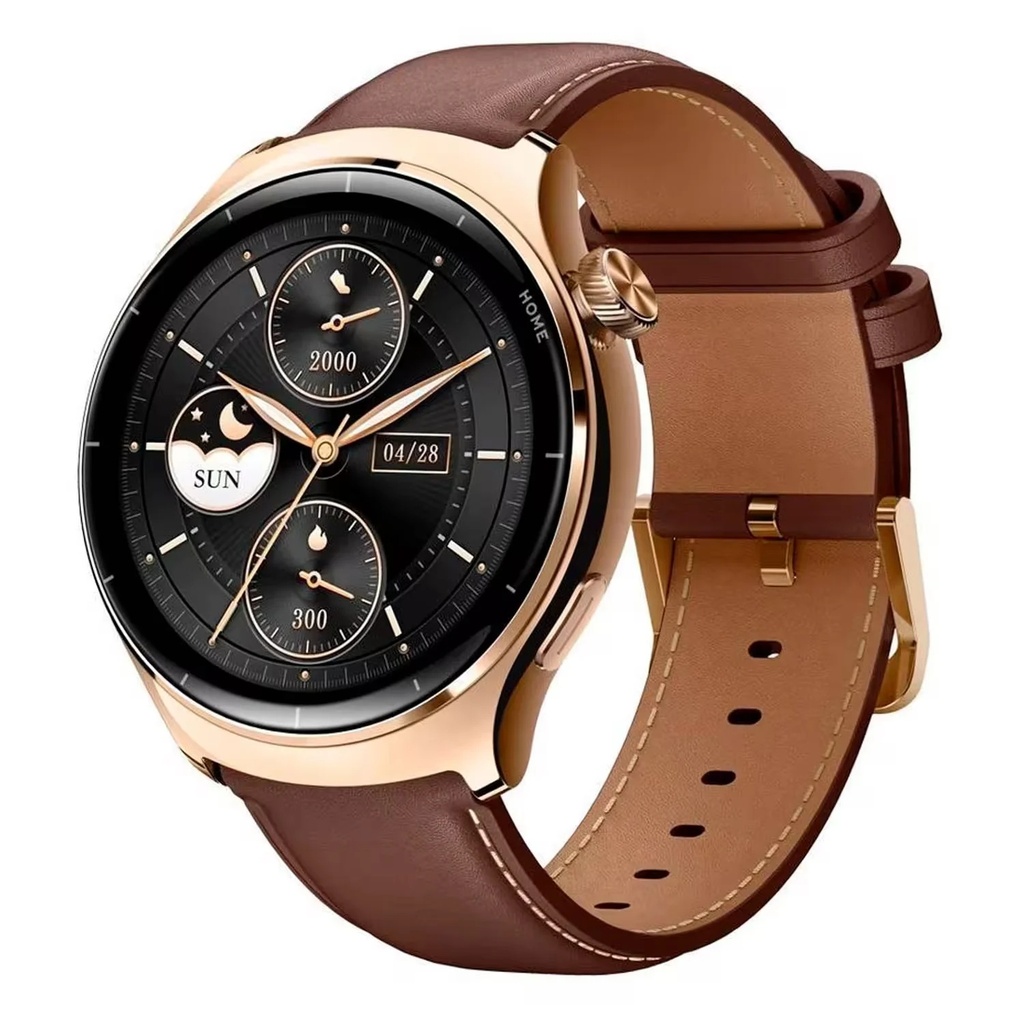 [6971619679465] Reloj Pulsera Smartwatch Mibro Lite 3 Pro GPS XPAW019 1,39" Dorado-Marron