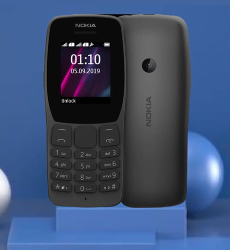 [6438409039569] Celular Nokia 110 TA-1192 FM Dual Sim 1.77" (Negro) 4G
