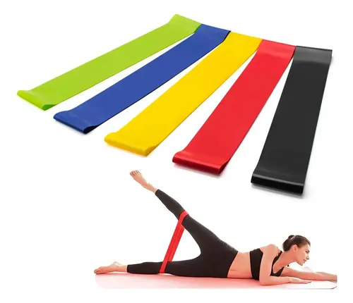 [6989415163255] Cinta Elastica Deportiva x 5 Bandas MD-03
