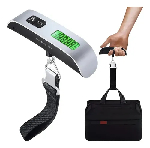 [6900589930498] Balanza Digital a Pila (CR2032) Portatil 50kg Valijas S-12
