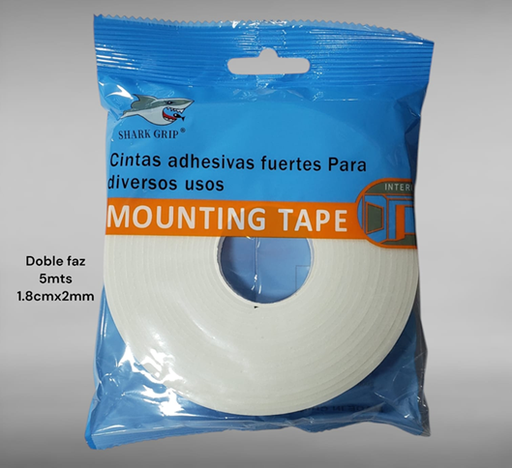 [505477] Cinta Doble Faz de Espuma 2mm x 18mm x 5m Mounting Tape
