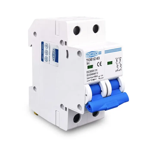 [505502] Interruptor Termomagnetico de Corriente Continua 500Vcc 2P 20A