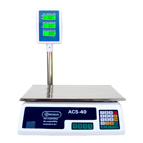 [5116792601402] Balanza Electronica para Negocio BD40A (Precisión hasta 40 kg)