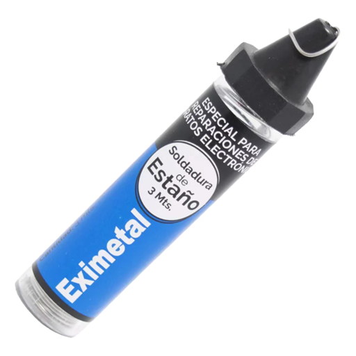 [505570] Estaño para Soldar 60% Eximetal 0.8mm x 3m