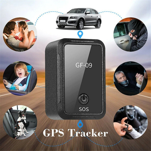 [502709 6290132580356] Mini Localizador GPS Magnetico por SIM boton de panico y Microfono GF-09