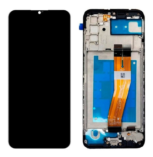 [302140] Modulo Samsung A03s con marco, buzzer, parlante, flex botones (RH)