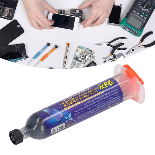 [PEG05234] Pegamento para Pantallas Alta Resistencia Transparente SP9 30cc