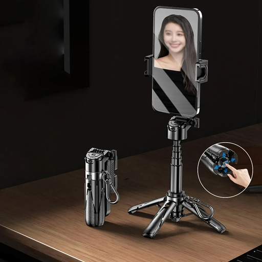 [6290132594636] Mini Cuadripode Palo Selfie BT P25-T (41,5cm)