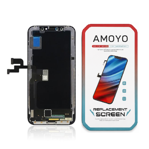 [505645] Modulo Iphone X negro (INCELL) Amoyo