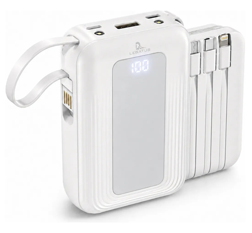 [7796350523445] Power Bank 10000mAh 3 en 1 Micro - Tipo C - Lightning LPB-102