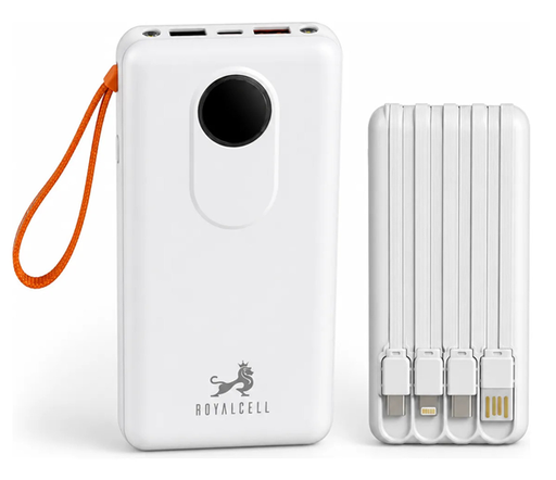 [7796350523452] Power Bank 10000mAh 3 en 1 Micro - Tipo C - Lightning RPB-104