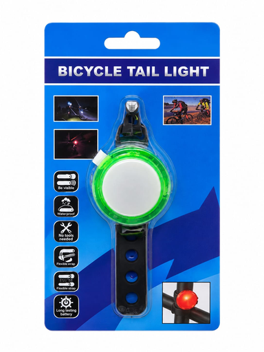 [8718692627888 BIC370] Luz de Bici Boton