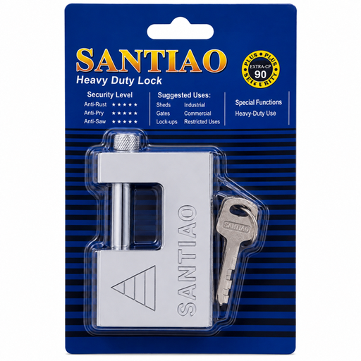 [6926371400291 ELT0088 TL0088] Candado de Seguridad Blindado 90mm