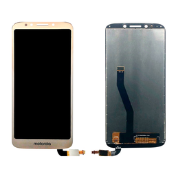 [502766] Modulo Motorola Moto E5 Play Go XT1921 / XT1920-18 (Flex largo) dorado (ORIG) s/logo