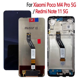 [502773] Modulo Xiaomi Note 11 5G / Poco M4 Pro 5G negro (ORIG)