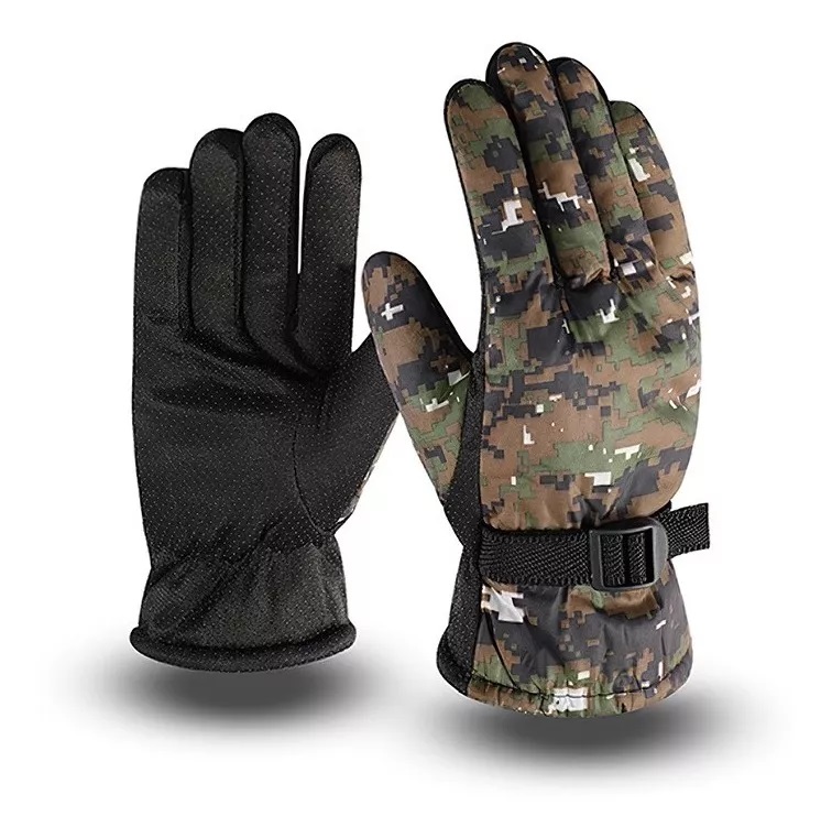 [502837] Guantes Sport Camuflado Ajustable