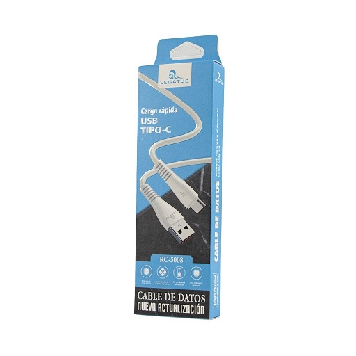 [503180] Cable de Datos Carga Rapida Tipo C Legatus RC-5008