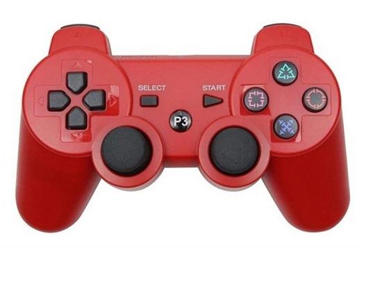 [7796350512081-R] Joystick PS3 Generico Rojo