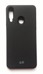 [104554] TPU Rigido Liso Soft Samsung A20s Negro