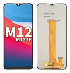 [503360 9455 11650254905] Modulo Samsung M12 / A02 / A12 negro (ORIG)
