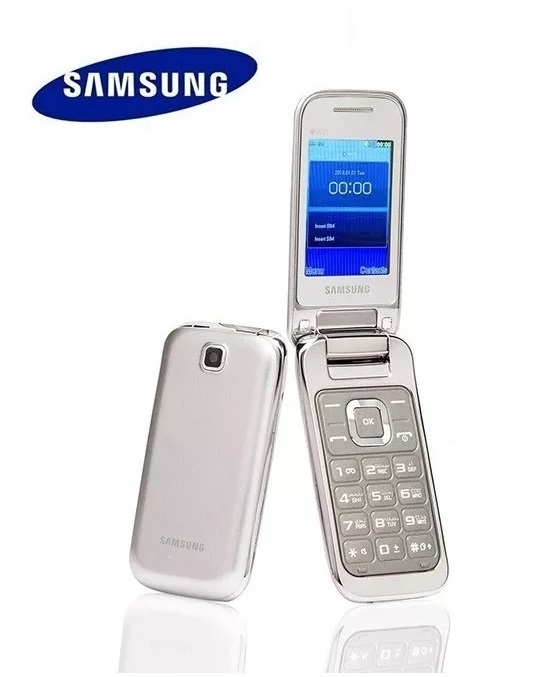 [8806086289856P] Celular con Tapita Samsung GT-C3592 Plateado