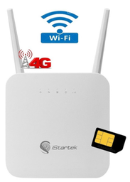 [YLWA92407] Router  4G Lte chip sim WiFi banda rural Liberado Startek MC116