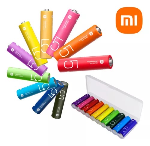 [6934177755293] Pila Alcalina Xiaomi Rainbow AA pack x10