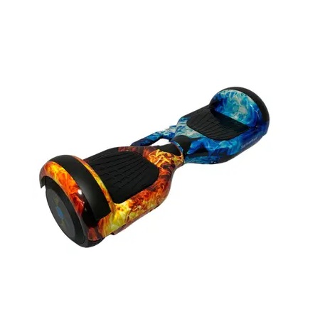 [503764] Patineta Smart Balance con Manija y Parlante BT Hielo-Fuego