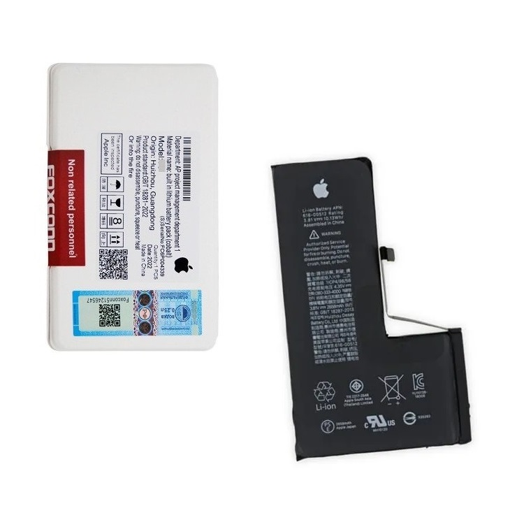 [B1252] Bateria Iphone X Original Foxconn White