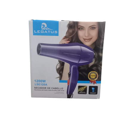 [7796350516348] Secador de Pelo 1200w Legatus LSE120A