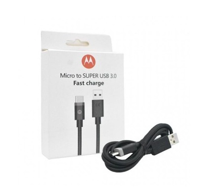 [6954187963319 MG319] Cable de Datos Carga Rapida Tipo C Motorola Turbo 3.0