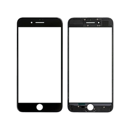 [GLA03063] Repuesto Glass Iphone 7 Plus Negro OCA + Marco