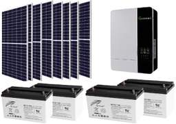 Instalacion solar Off-Grid Kit 3.5Kw Monofasico