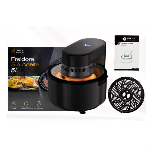 [504041] Freidora de Aire 5 litros (sin aceite) Oryx 1100W