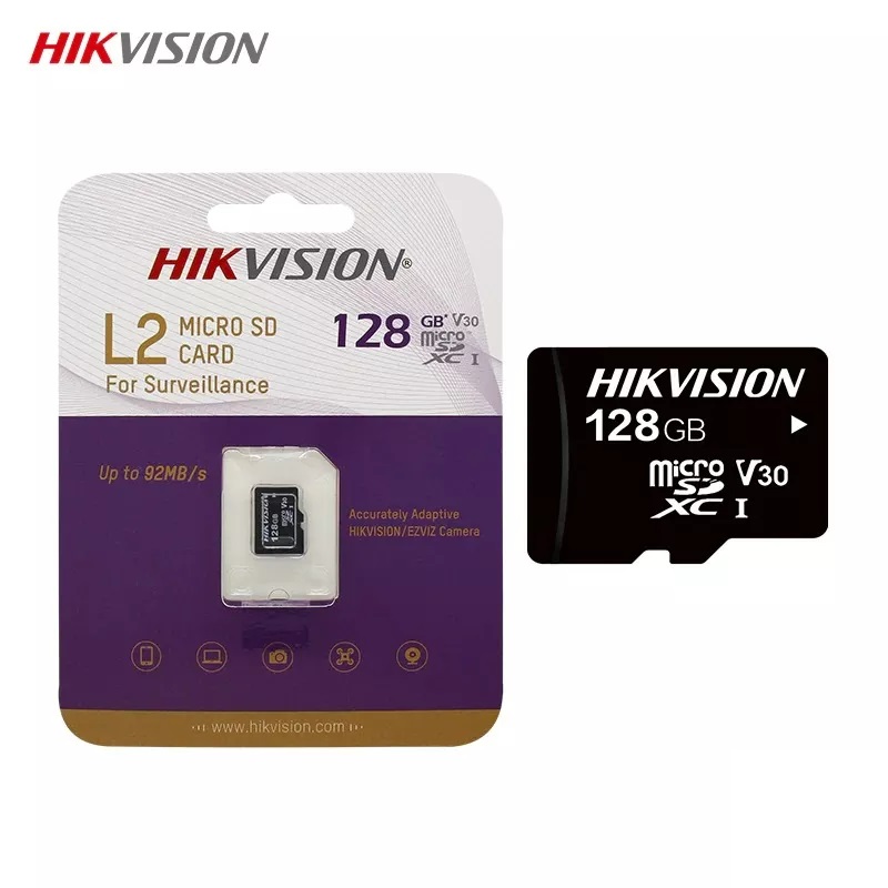 [6954273696757] Micro SD Hikvision 128gb V30 para seguridad