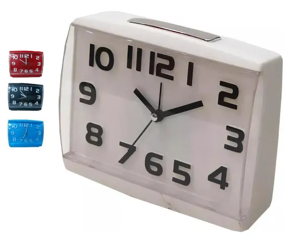 [504117] Reloj Despertador Acrilico Cuadrado