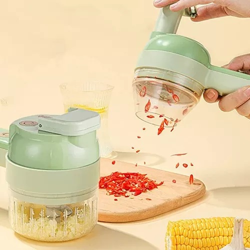 [504470 PV-01] Mini Multi Procesadora de Vegetales Recargable 250ml