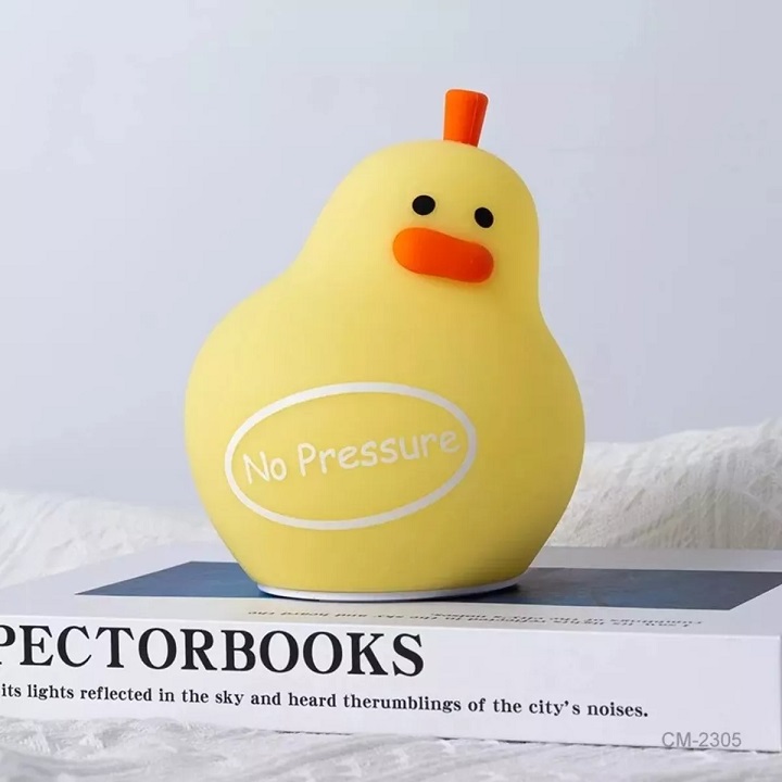 [6209132590966] Velador Luz de Noche Recargable Multicolor con Temporizador Pato