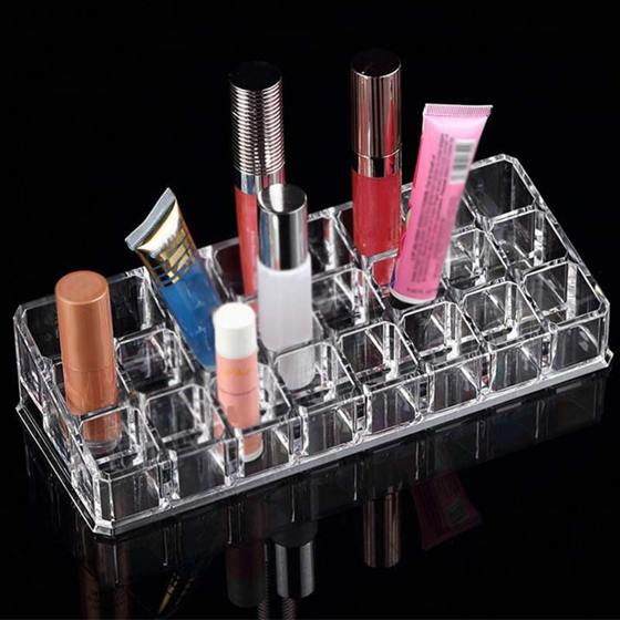 [6970430176887] Organizador Maquillaje Acrilico (24 compartimientos)