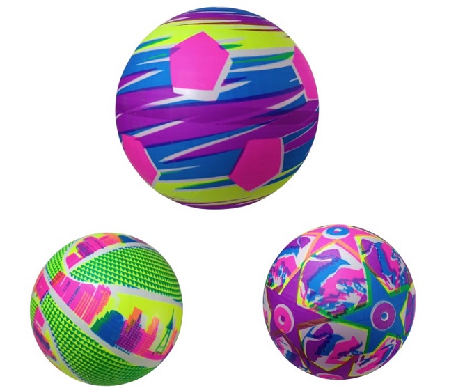 [504599] Pelota de Goma Infantil Fluor