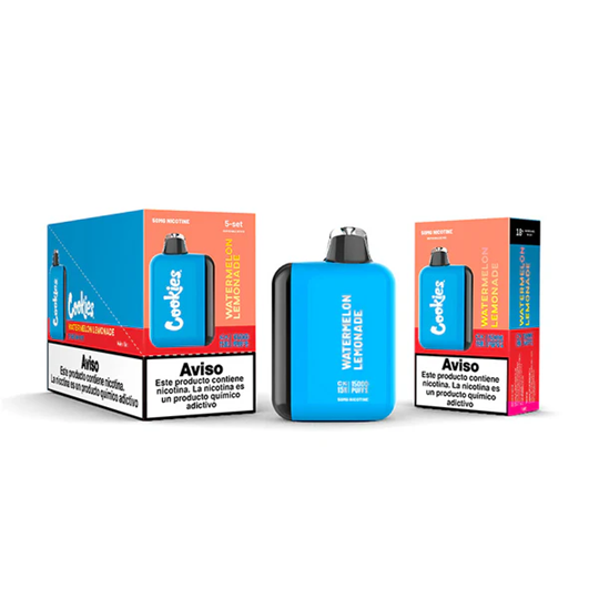 [0695682285342] Vaper Vapeador Electronico Cookies 15000 Puff (Limonada de Sandia)