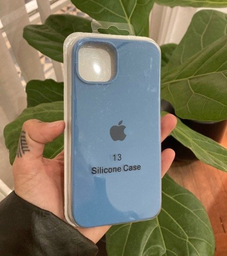 [104987] Tpu Rigido Original Iphone 13 Azul Viejo